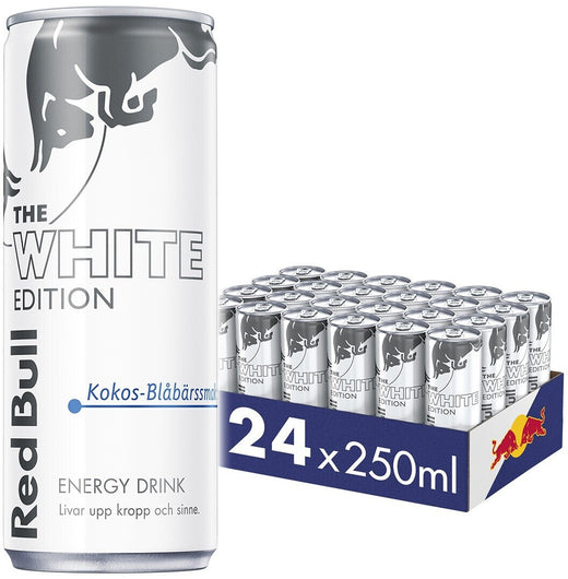 Red Bull Energy White Edition Kokos-Blaubeere (250ml)