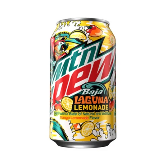 MOUNTAIN DEW BAJA LAGUNA LEMONADE (335ML) - Snackville