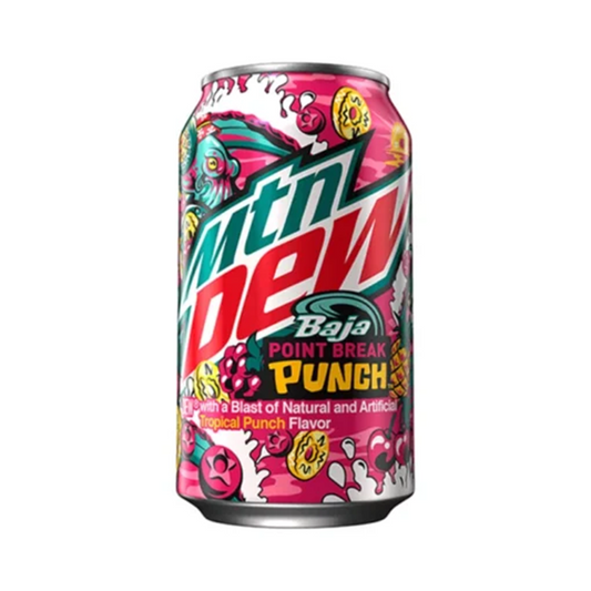 Mountain Dew Baja Point Break Punch (355ml) - Snackville