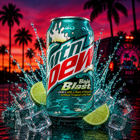 Mountain Dew Baja Blast (355ml)