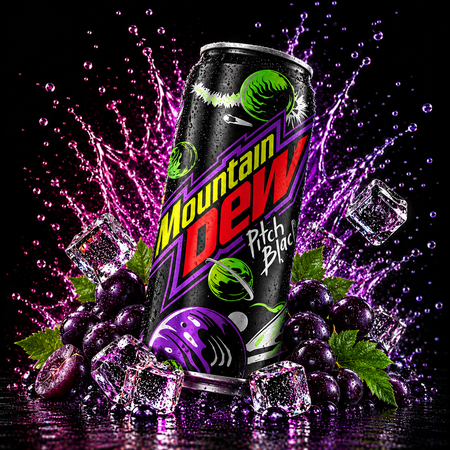 Mountain Dew Pitch Black (330ml)