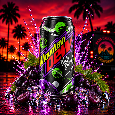 Mountain Dew Pitch Black (330ml)