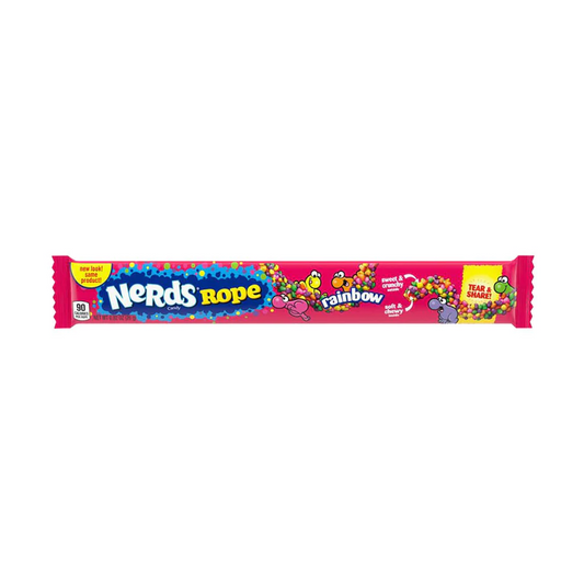 NERDS ROPE RAINBOW (26G) - Snackville