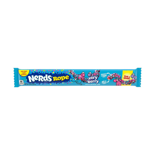 NERDS ROPE VERY BERRY (26G) - Snackville