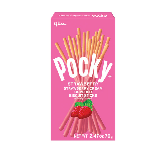 Pocky Strawberry (45g) - Snackville