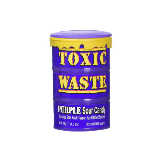 Toxic Waste Purple Sour Candy (42g) - Snackville